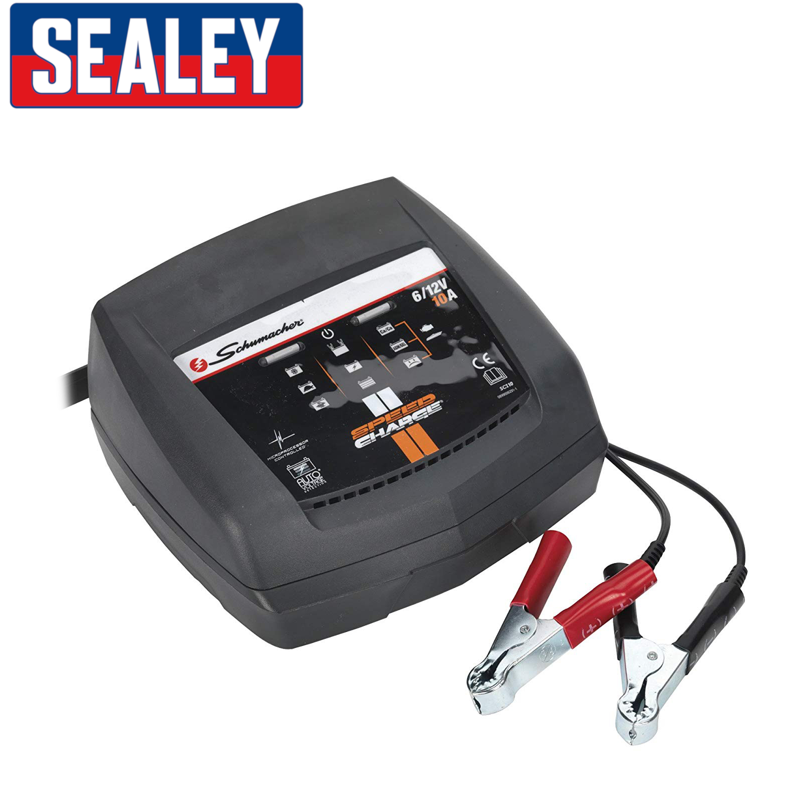 Sealey / Schumacher SCI10 Intelligent Speed Charge Battery Charger 10A